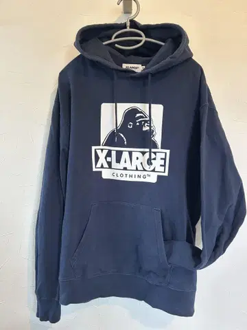 X-LARGE 네이비 후드티 M 사이즈