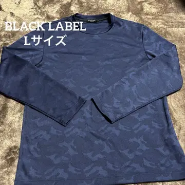 BLACK LABEL CRESTBRIDGE 네이비 카모플라쥬 긴팔 티셔츠