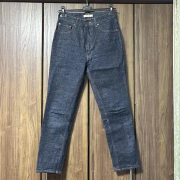 MOUSSY 다크 블루 스키니 데님