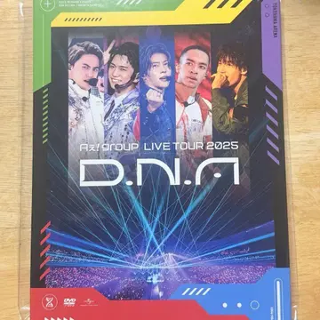 A! group LIVETOUR 2025 D.N.A 초회반 DVD