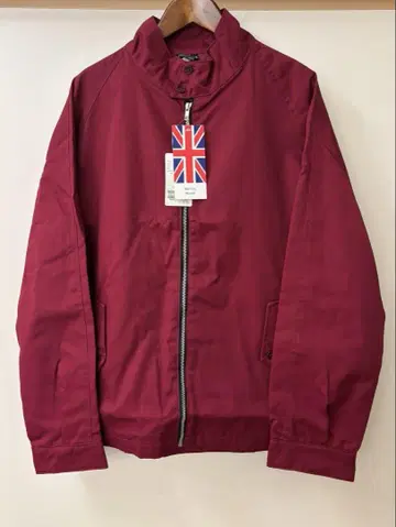 HF and Weaver 별주 HARRINGTON 자켓 와인