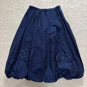 EIKO KONDO 에이코 콘도 벌룬 스커트 네이비