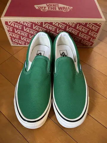 VANS 슬립온 그린