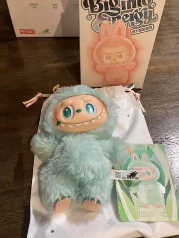라부부 LABUBU Big into energy serenity 그린