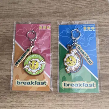Mrs. GREEN APPLE breakfast 러버 키링