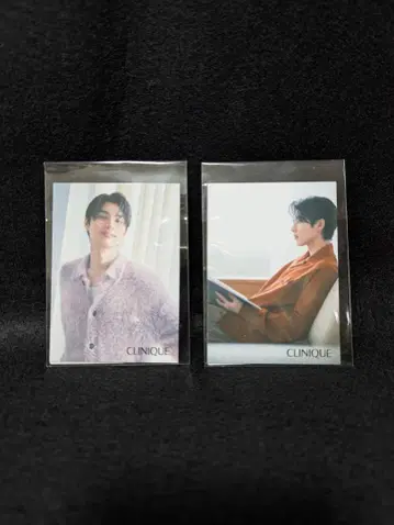 CLINIQUE 혼다 쿄야 포토 카드 크리니크