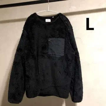 유니클로 Engineered Garments 플리스 풀오버 블랙 S