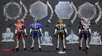 가면라이더 덴오 Figure-riseStandard 4체 세트 조립 완료