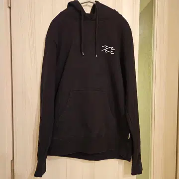 BILLABONG 블랙 후드티 M