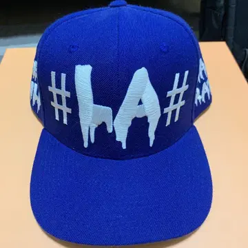 파란색 야구 모자 #LA# BEEN TRILL MALL RATZ