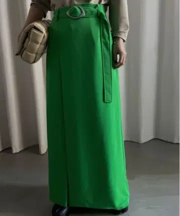 [새상품급] Ameri vintage 그린 롱 스커트