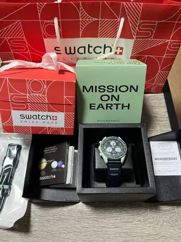 Swatch x Omega Bioceramic Moonswatch