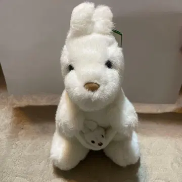 Windmill 화이트 캥거루 봉제 인형 택 포함