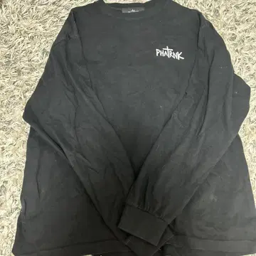 PHATRNK 블랙 긴팔 셔츠 M