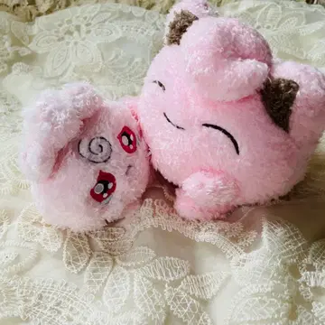 부들부들 푸딩 봉제 인형