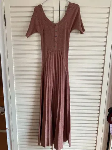 새상품급 Lily Brown 브라운 니트 원피스 ONE SIZE