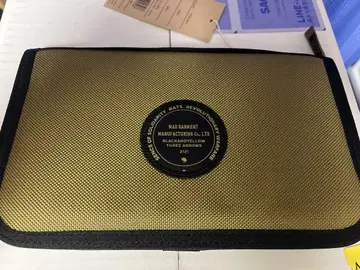 랏츠 NYLON PASS CASE 라운드 지퍼 패스 케이스 나일론