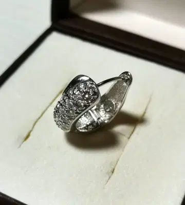 K14 WG 후프 귀걸이 중절 귀걸이 한쪽 약 3.1g