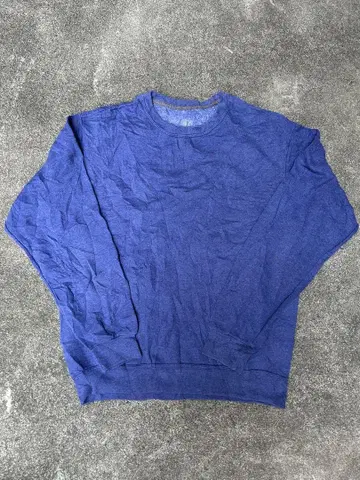 FRUIT OF THE LOOM 파랑 크루넥 맨투맨 M