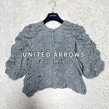 25년 UNITED ARROWS 셔링 2WAY 블라우스 정가 2.3