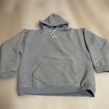 BEAMS + 그레이 후드 부착 후드티