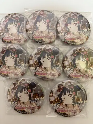 러브 라이브! 선샤인!! Aqours 츠시마 요시코 발렌타인 편 캔뱃지