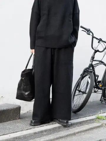 nonnotte YAK Knit Pants Extra Wide