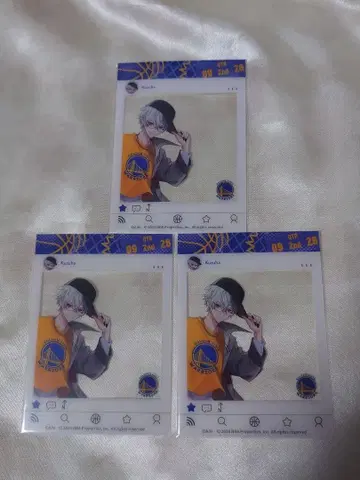 니지산지 NBA 콜라보 클리어 카드 쿠츠하