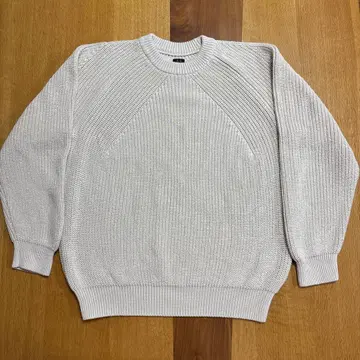 BATONER SIGNATYRE CREW NECK Ivory
