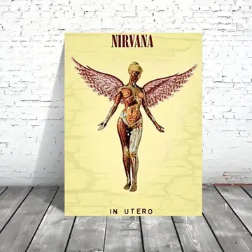 Nirvana 방수 가공 캔버스 포스터