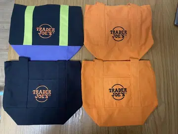 Halloween 한정판 TRADER JOE'S 에코백 4개 세트