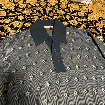 한 점뿐인 빈티지 니트 피케 셔츠 80s 90s 최고 품질 일본제