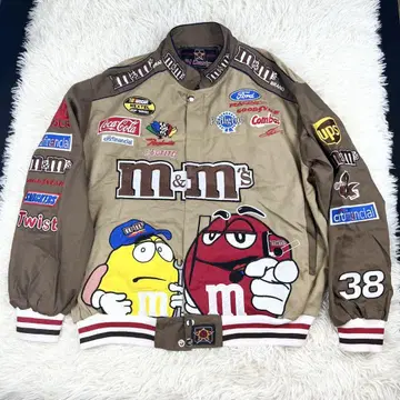 [레어] JH Design M&M's NASCAR 레이싱 자켓 L
