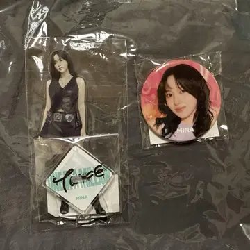 TWICE 미나 THIS IS FOR 아크릴 스탠드 캔 배지