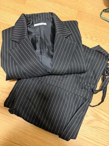 PAGEBOY 박스 자켓 셋업