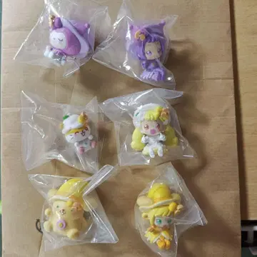 피규어 세트 6개 캡슐 토이