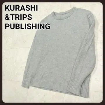 KURASHI&Trips PUBLISHING 캐시미어 혼방 니트