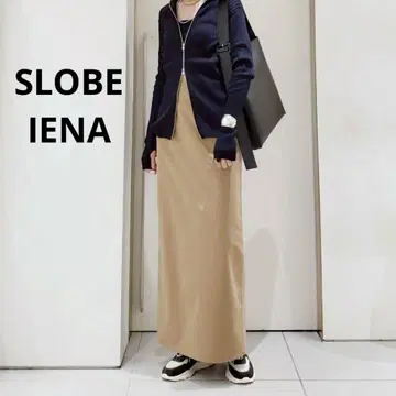 SLOBE IENA 빈티지 타스란 I 라인 스커트 새상품급