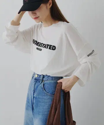 퓨어세신 오가닉 코튼 시어 거즈 티셔츠 화이트