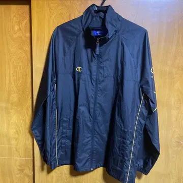 Champion 블랙 나일론 자켓