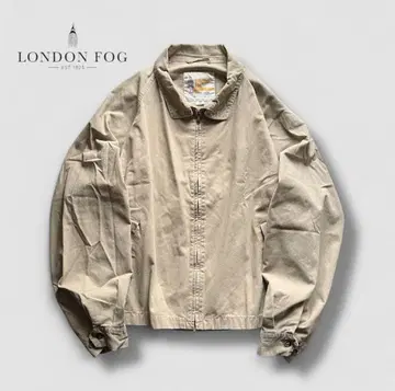 레어 90s LONDONFOG 스윙탑 빈티지 짧은 기장 블루종 구제 의류