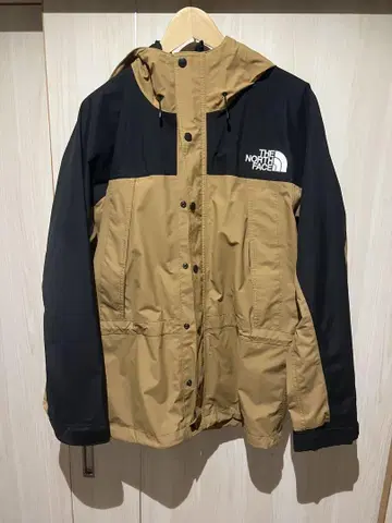 THE NORTH FACE 마운틴 후드티 L 사이즈 베이지/블랙
