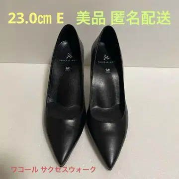 컨디션 최상 23.0E 와코루 서세스워크 스틸레토 펌프스 7cm