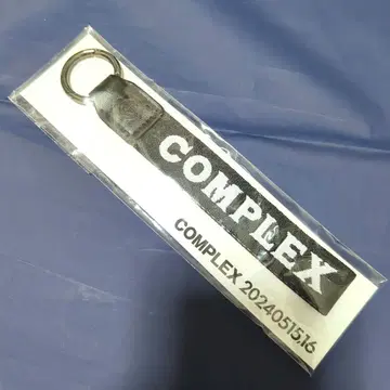COMPLEX 일본 일심 자카드 테이프 키 스트랩 COMPLEX 키링