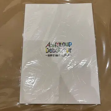 A!group 데뷔 투어 팜플렛