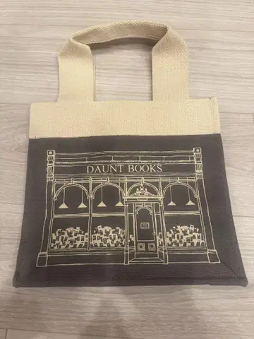 영국 한정판 DAUNT BOOKS 미니 토트백 그레이