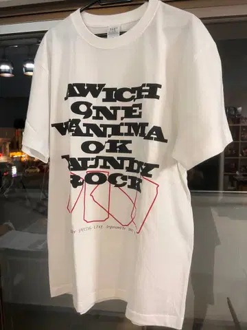 ONE OK ROCK 밴드 티셔츠 L 사이즈