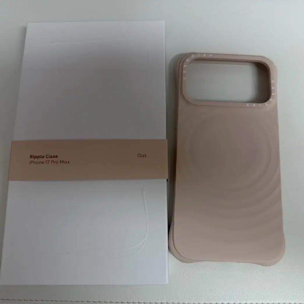 CASETIFY | 케이스티파이 iPhone 17 Pro Max Casetify Ripple Case Oat Color #케이스티파이  on Bunjang Global Site.