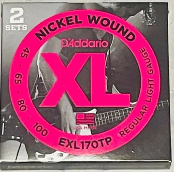 D'Addario EXL170TP 일렉 베이스 줄 2세트