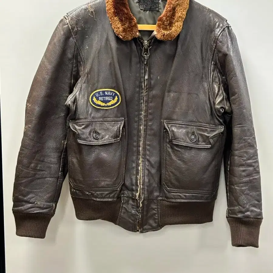 70s 米軍 G-1 フライト レザージャケット 40 70s usn g-1 u.s.n navy